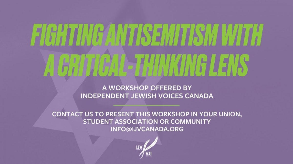 Workshop Opportunity: Fighting Antisemitism With a Critical-Thinking Lens