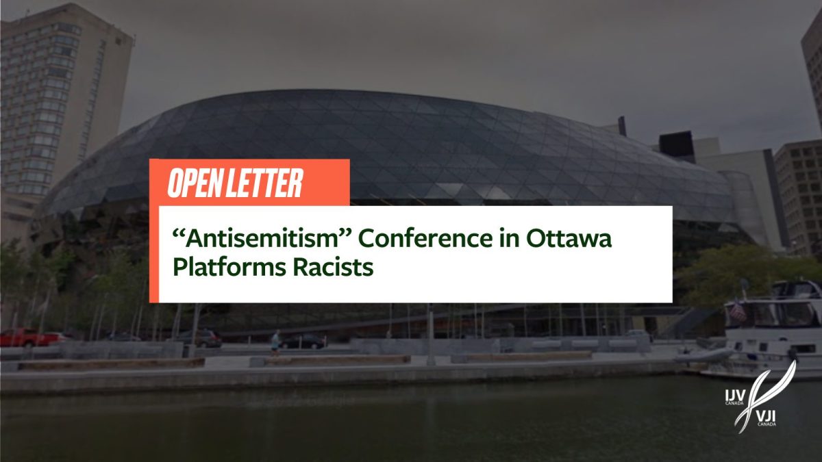 “Antisemitism” conference in Ottawa platforms racists