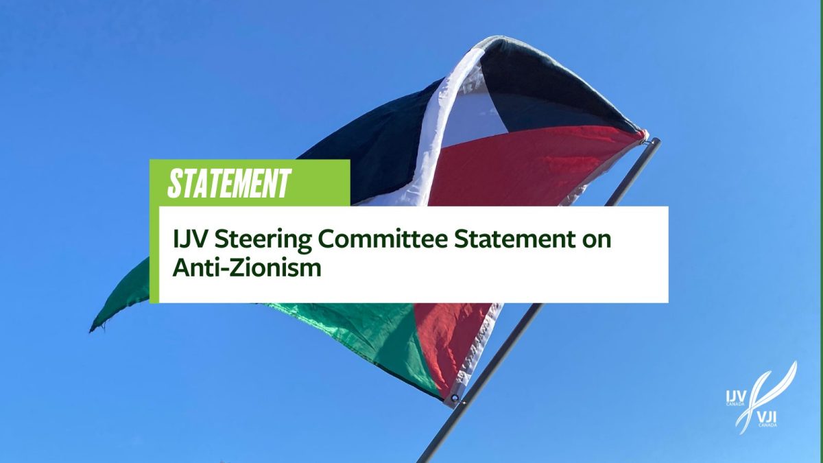 IJV Steering Committee Statement on Anti-Zionism