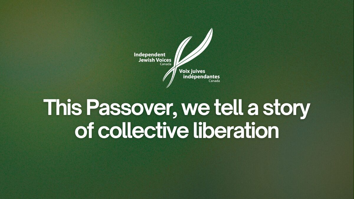 This Passover, we tell a story of collective liberation
